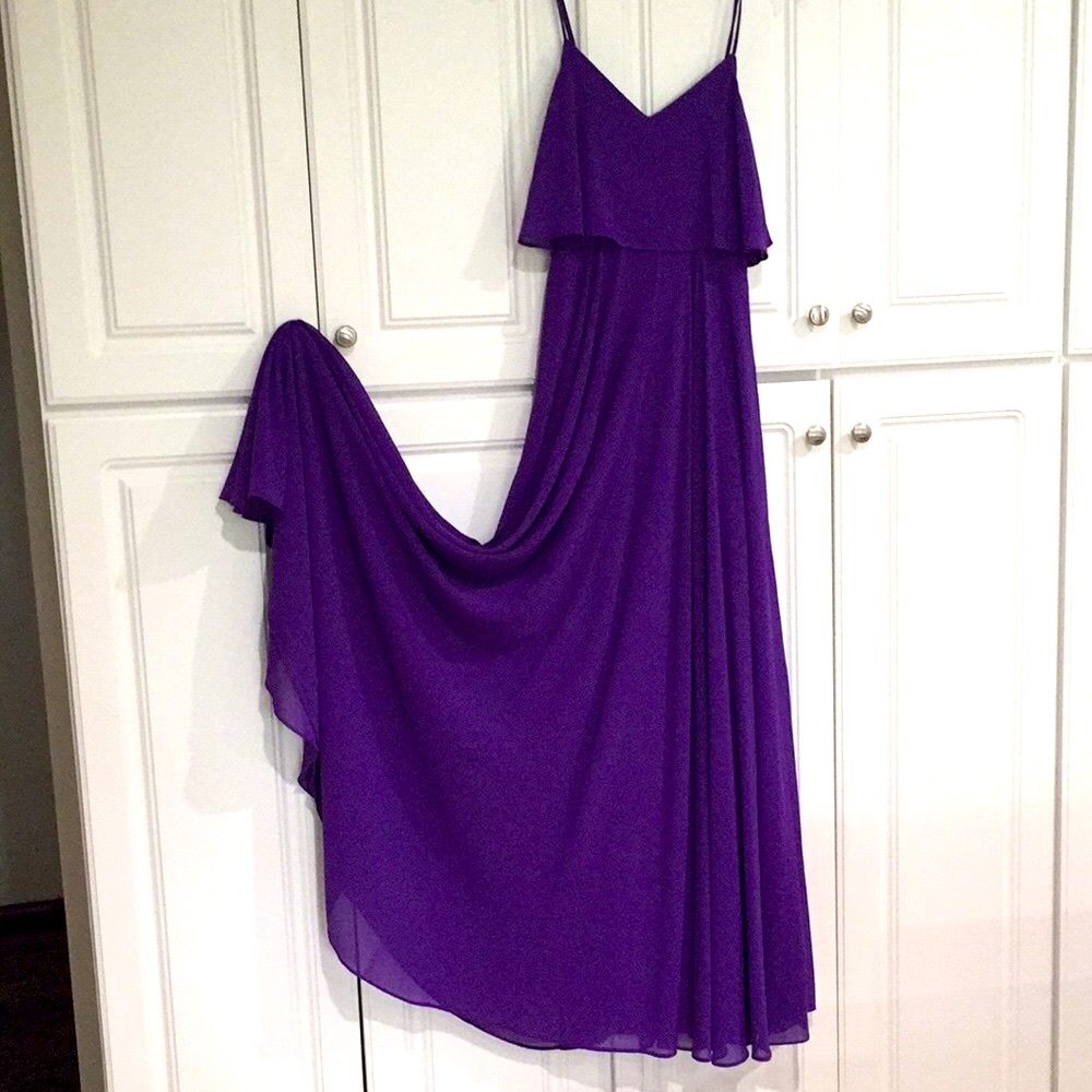 Stunning purple maxi dress